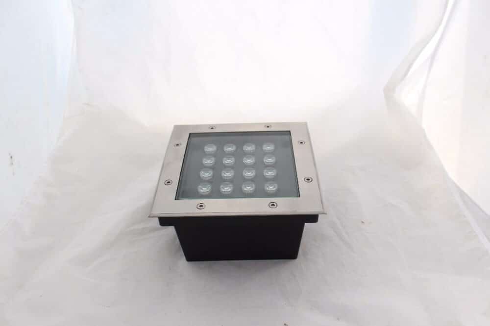 Black Aluminum Outdoor Ground Lighting In Ground Well Lights For Driveway