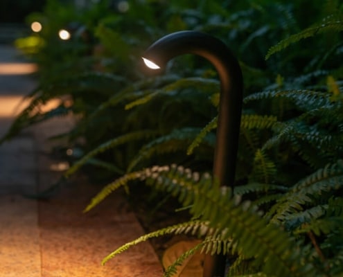 Comtemporary 5W Aluminum LED Garden Decorative Lawn Lights For House Landscape