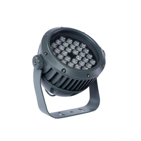 Exterior Waterproof Aluminium Rotatable Smd LED Flood Light Fixtures Ip65 Black Grey