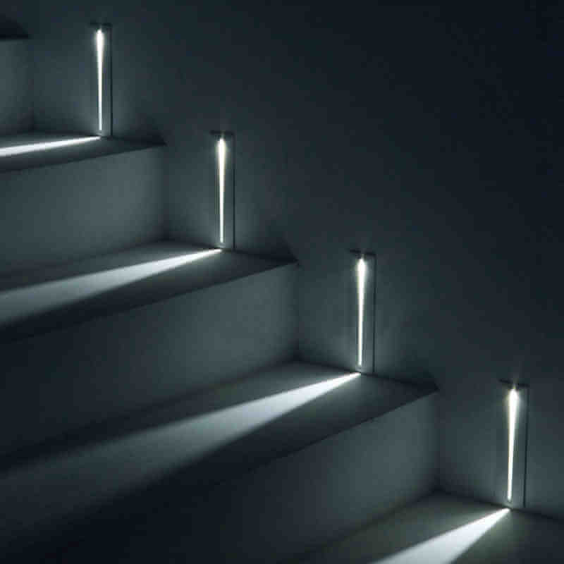 LED Landscape Lighting Outdoor Stair Lights Recessed Wall Lights For Stair