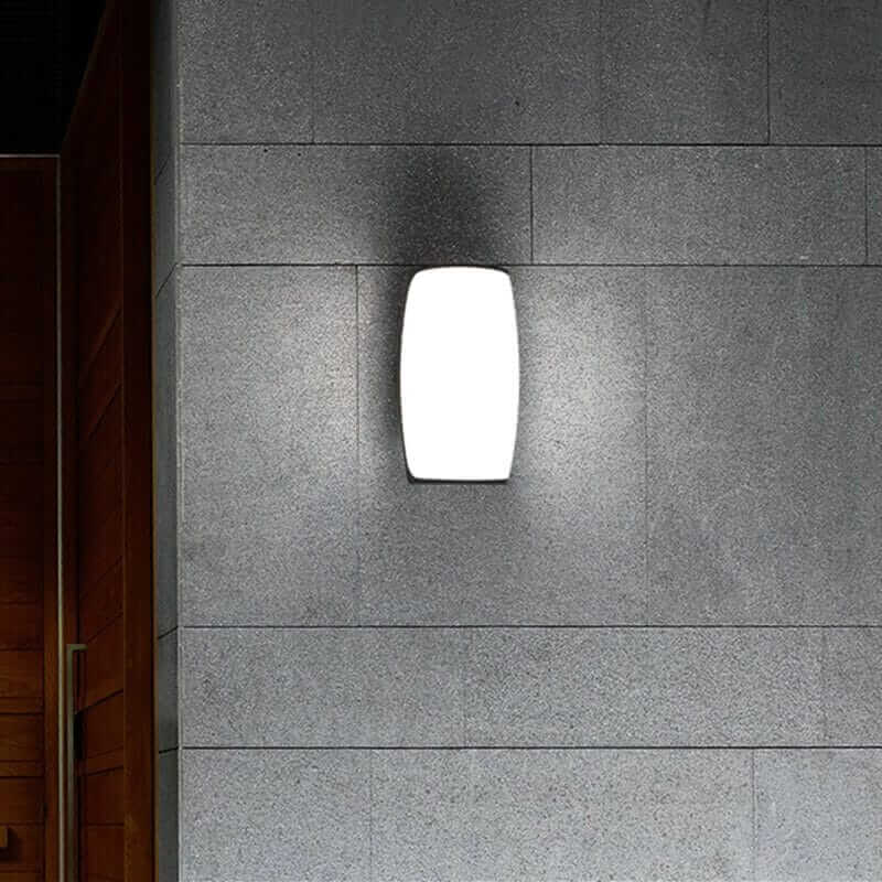 black outdoor lights wall mounted